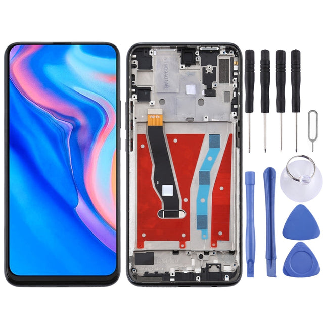 LCD Screen and Digitizer Full Assembly with Frame for Huawei Y9 Prime (2019)