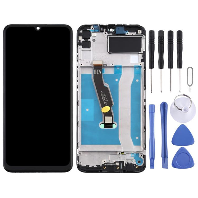 LCD Screen and Digitizer Full Assembly with Frame for Huawei Y6p