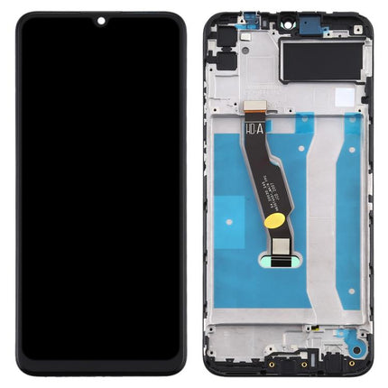 LCD Screen and Digitizer Full Assembly with Frame for Huawei Y6p