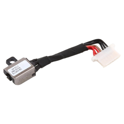 Power Jack Connector With Flex Cable for Dell Inspiron 5730 Vostro 5471 P87G TV8K5, For Dell Inspiron 5730