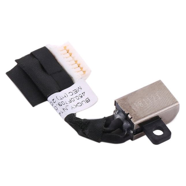 Power Jack Connector With Flex Cable for Dell Inspiron 5480 5580, For Dell Inspiron 5480