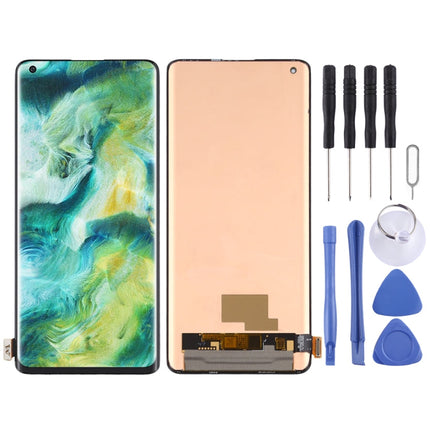 Original AMOLED Material LCD Screen and Digitizer Full Assembly for OPPO Find X2 / Find X2 Pro