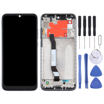 LCD Screen and Digitizer Full Assembly With Frame for Xiaomi Redmi Note 8T, For Xiaomi Redmi Note 8T