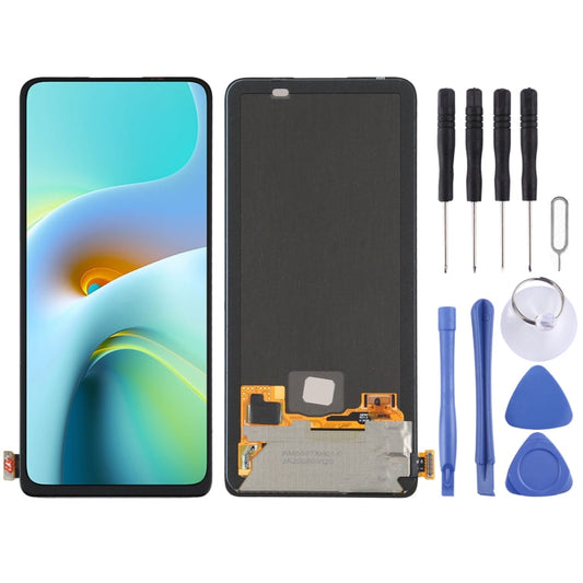 Original AMOLED Material LCD Screen and Digitizer Full Assembly for Xiaomi Redmi K30 Ultra M2006J10C