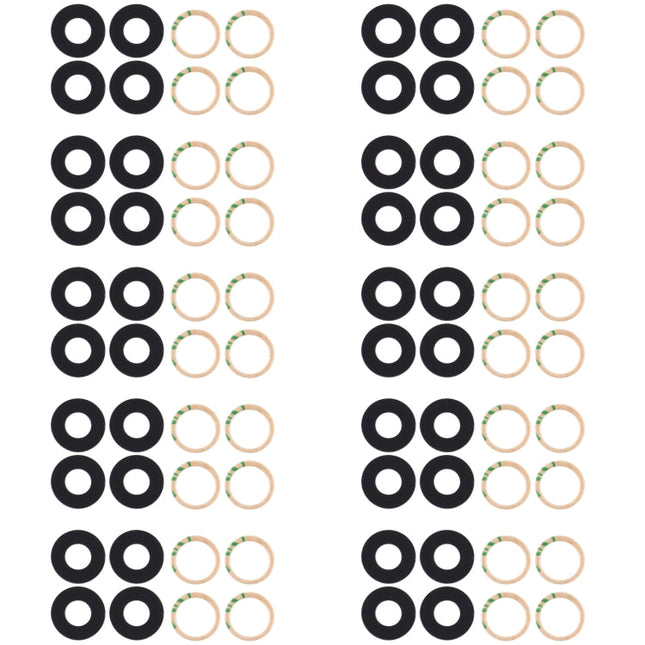 For OPPO Reno4 SE 10pcs Back Camera Lens, For OPPO Reno4 SE