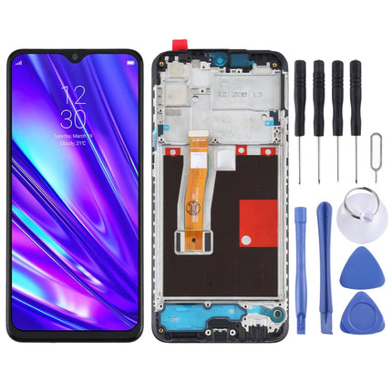 LCD Screen and Digitizer Full Assembly With Frame for OPPO Realme 5 Pro / Realme Q RMX1971