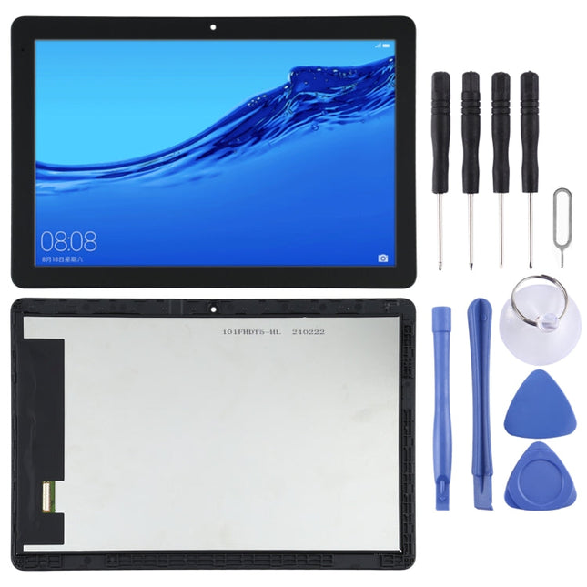 LCD Screen and Digitizer Full Assembly with Frame for Huawei MediaPad T5 AGS2-W09/AGS-W19