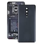 For OnePlus 8(with Camera Lens Frame) / Black