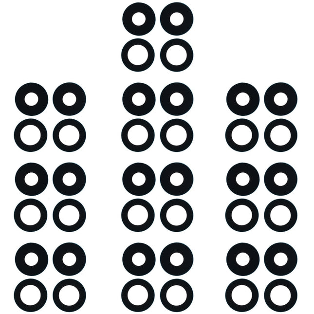 For OPPO Reno4 SE/A93 4G/OPPO Reno4 F/Reno4 Lite/F17 Pro PEAT00 PEAM00 10pcs Back Camera Lens