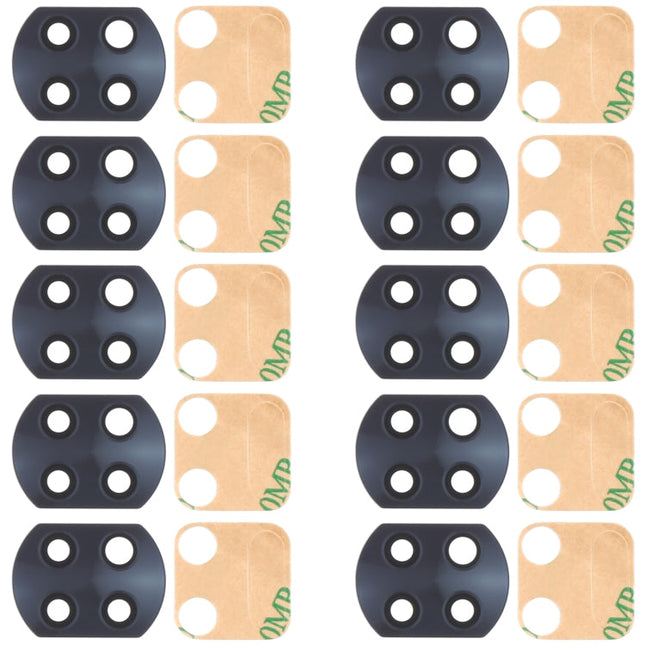 10 PCS Back Camera Lens for Xiaomi Mi 10T Lite 5G M2007J17G