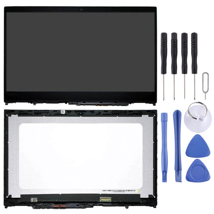 1920 x 1080 FHD LCD Screen and Digitizer Full Assembly with Frame for Lenovo IdeaPad Flex 5-15 / Yoga 520, For Lenovo IdeaPad Flex 5-15 (1920 x 1080)