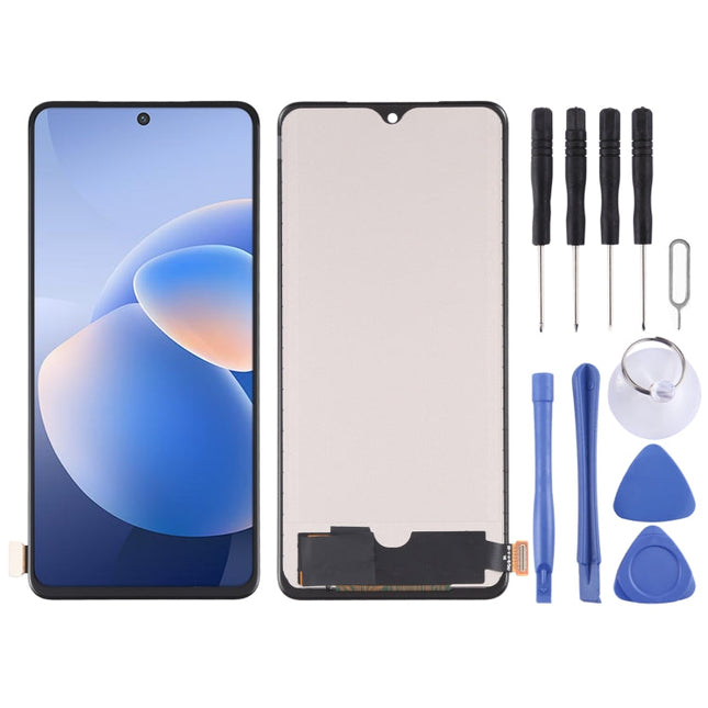 TFT Material LCD Screen and Digitizer Full Assembly for Vivo X60 / X60 (China) V2046A / X60t V2085A / X60s V2059A / X70 V2133A, V2104, Not Supporting Fingerprint Identification