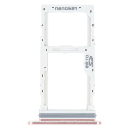 SIM Card Tray + SIM Card Tray / Micro SD Card Tray for LG Velvet 5G LM-G900N LM-G900EM LM-G900 LM-G900TM, For LG Velvet 5G, For LG Velvet 5G(Pink)