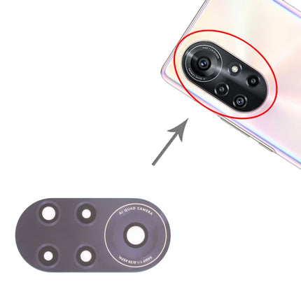 For Huawei Nova 8 Pro 5G 10pcs Back Camera Lens