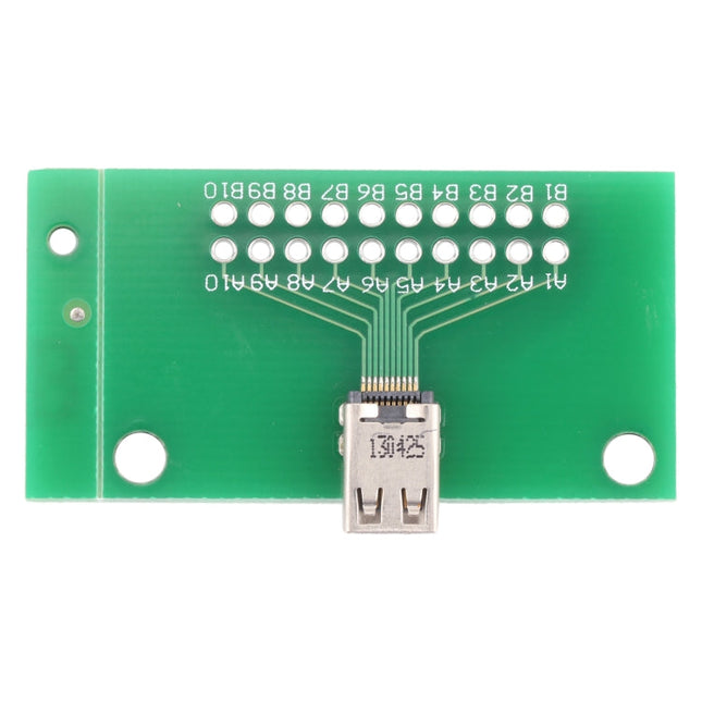Micro HDMI Female Test Board 19pin, 19pin Micro HDMI Female