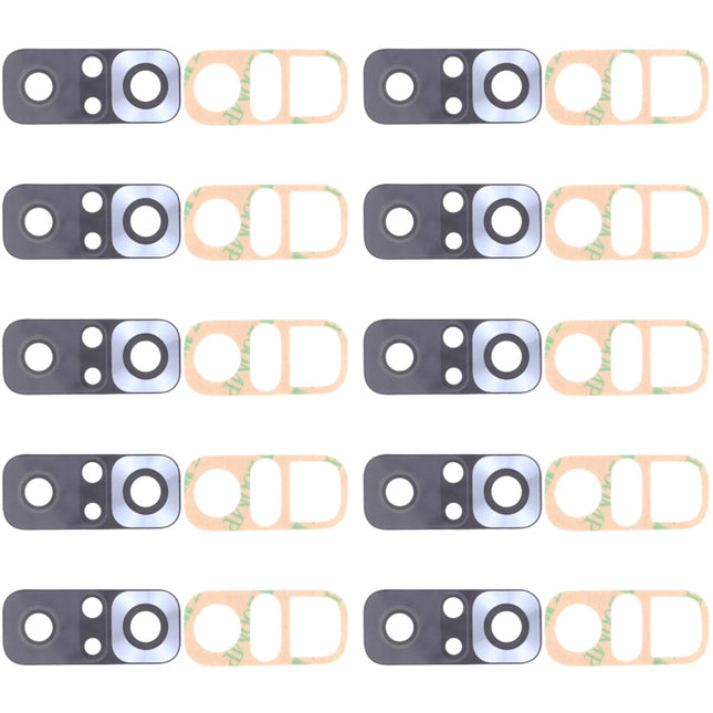 10 PCS Back Camera Lens for Xiaomi Redmi Note 10 Pro (India) / Redmi Note 10 Pro Max / Redmi Note 10 Pro M2101K6G M2101K6R M2101K6P M2101K6I