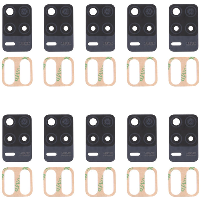 For OPPO Realme Q3 5G 10pcs Back Camera Lens