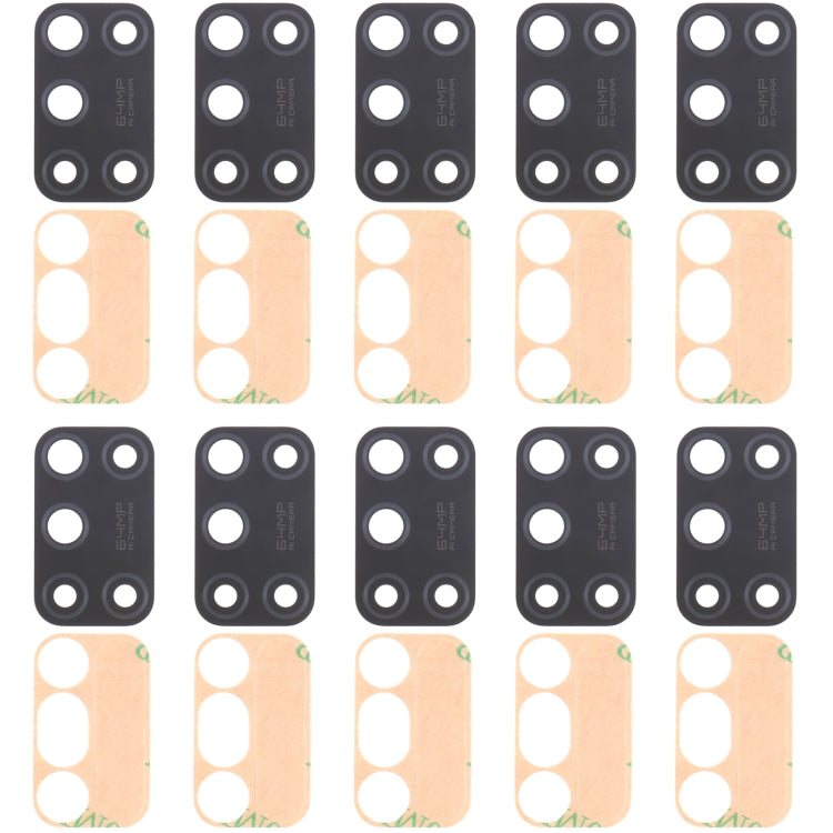 For OPPO Realme 7i  RMX2103 10pcs Back Camera Lens