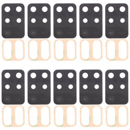 For OPPO F19 Pro CPH2285 10pcs Back Camera Lens, For OPPO F19 Pro