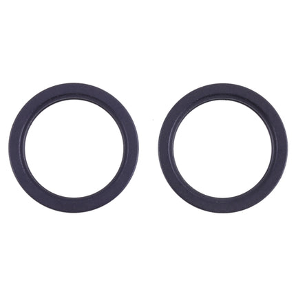 2 PCS Rear Camera Glass Lens Metal Outside Protector Hoop Ring for iPhone 13, For iPhone 13, For iPhone 13 (Outside)