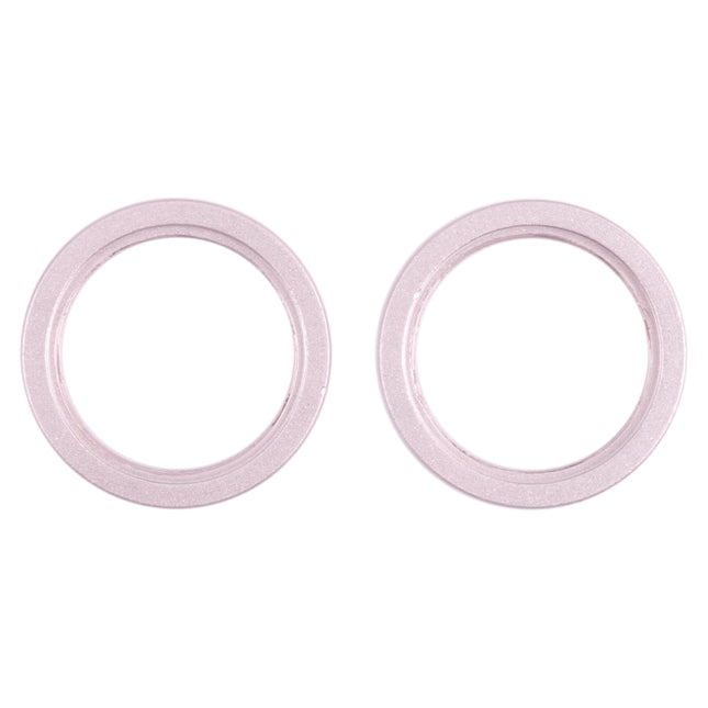 2 PCS Rear Camera Glass Lens Metal Outside Protector Hoop Ring for iPhone 13, For iPhone 13, For iPhone 13 (Outside)