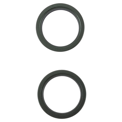 2 PCS Rear Camera Glass Lens Metal Outside Protector Hoop Ring for iPhone 13, For iPhone 13, For iPhone 13 (Outside)