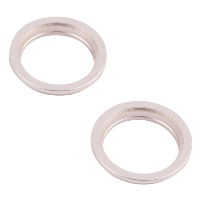 2 PCS Rear Camera Glass Lens Metal Outside Protector Hoop Ring for iPhone 13, For iPhone 13 (Outside), For iPhone 13