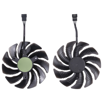 1 Pair 88MM 4 Pin Computer Graphics Card Cooling Fan For Gigabyte GeForce GTX1060 1070 GTX1050ti GTX960 RX570 RX470