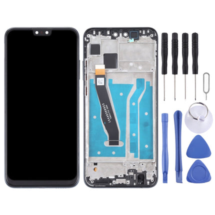 LCD Screen and Digitizer Full Assembly With Frame for Huawei Y8s