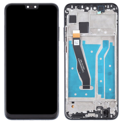 LCD Screen and Digitizer Full Assembly With Frame for Huawei Y8s