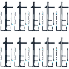 10 PCS Original Front Housing Adhesive for Sony Xperia 1 II