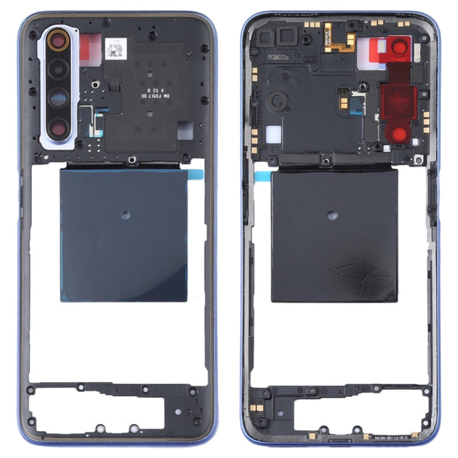 For Realme X50 5G China RMX2051, RMX2025 / Realme X50m 5G Original Middle Frame Bezel Plate, For Realme X50 5G (China)