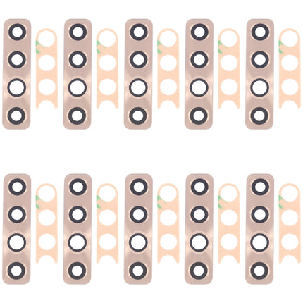 For Tecno Camon 17P CG7 10pcs Back Camera Lens, For Tecno Camon 17P CG7