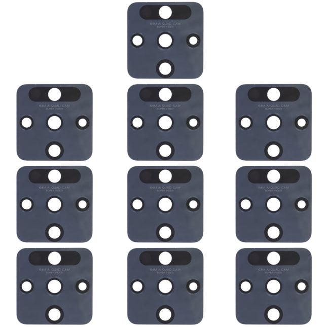 For Tecno Camon 16 / Camon 16 Premier CE7, CE7j, CE9h, CE9, CD6j 10pcs Back Camera Lens, For Tecno Camon 16 / Camon 16 Premier