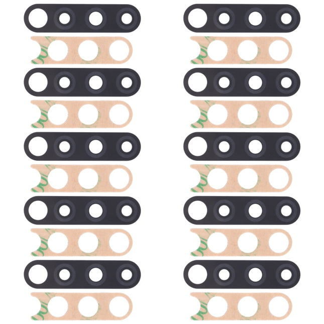 For Tecno Spark 4 KC8 10pcs Back Camera Lens, For Tecno Spark 4