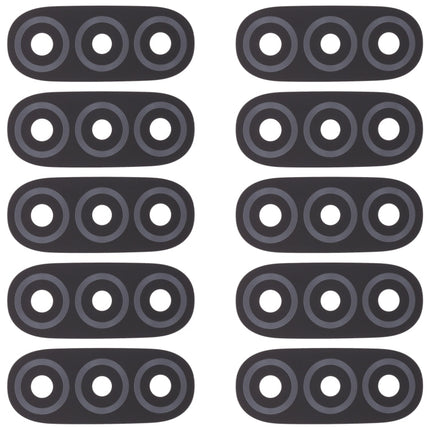 10 PCS Back Camera Lens for Motorola Moto E20 XT2155 XT2155-1, For Motorola Moto E20