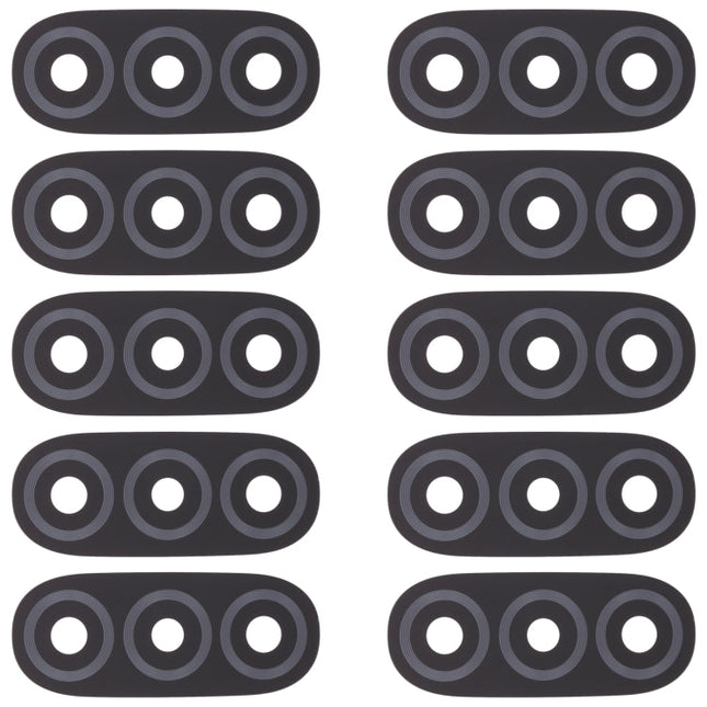 10 PCS Back Camera Lens for Motorola Moto E20 XT2155 XT2155-1, For Motorola Moto E20