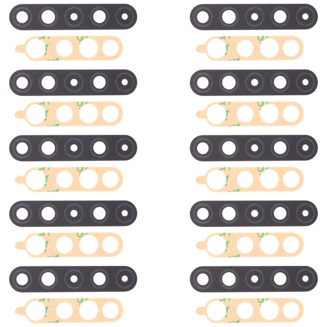 10 PCS Back Camera Lens for LG K61 LMQ630EAW, LM-Q630EAW, LM-Q630