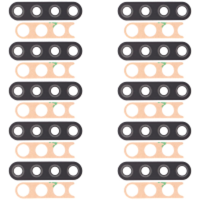 10 PCS Back Camera Lens for LG K51 / Q51 LM-Q510N K500MM