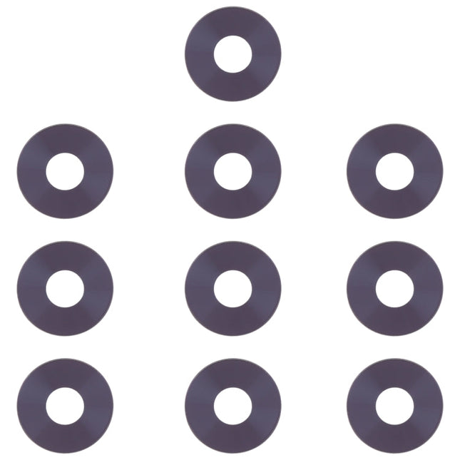 10 PCS Back Camera Lens for LG Velvet 4G / Velvet 5G, For LG Velvet 4G / Velvet 5G