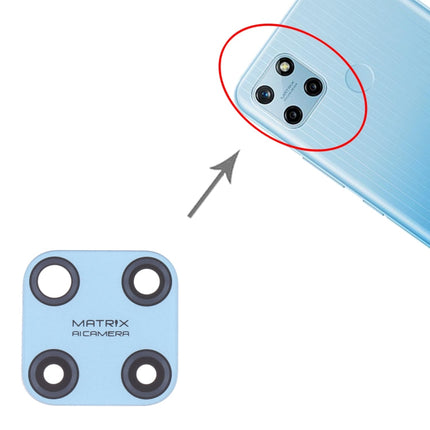 For OPPO Realme C25Y RMX3265, RMX3268 10pcs Back Camera Lens