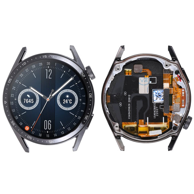 For Huawei Watch GT 3 46mm Single Cable Edition Original LCD Screen Digitizer Full Assembly With Frame