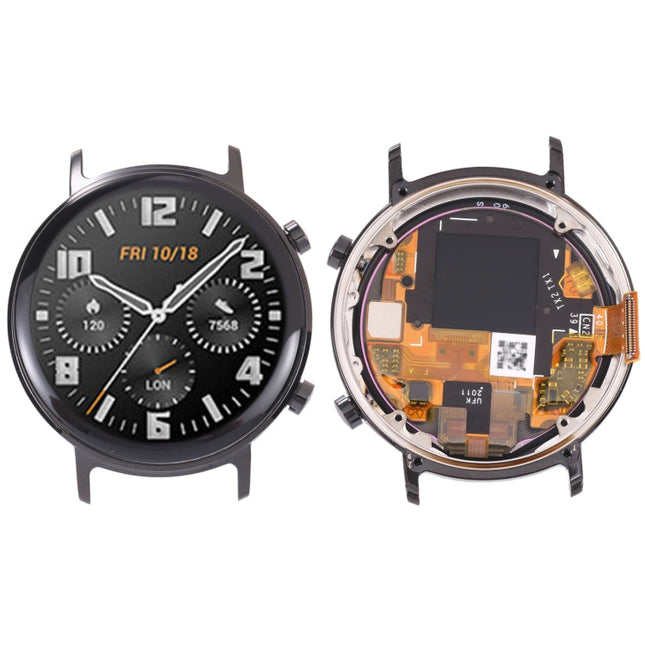 Original LCD Screen and Digitizer Full Assembly With Frame for Huawei Watch GT 2 42mm