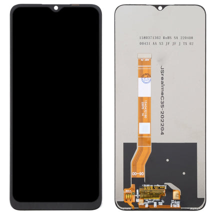 LCD Screen and Digitizer Full Assembly For OPPO Realme C35