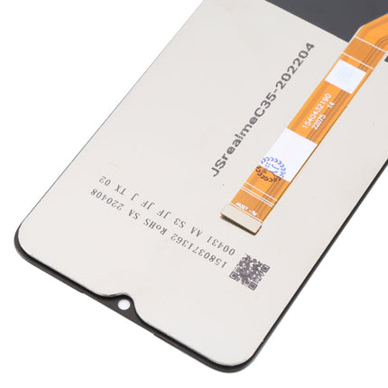 LCD Screen and Digitizer Full Assembly For OPPO Realme C35