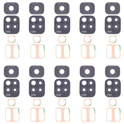 10 PCS Back Camera Lens For Xiaomi Redmi Note 11S 2201117SG 2201117SI