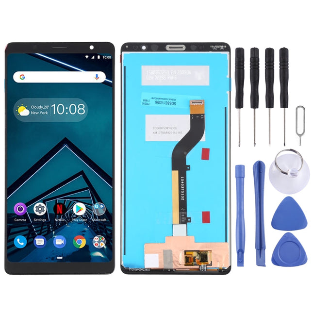 LCD Screen and Digitizer Full Assembly For Lenovo Tab V7 PB-6505 PB-6505M PB-6505MC, For Lenovo Tab V7