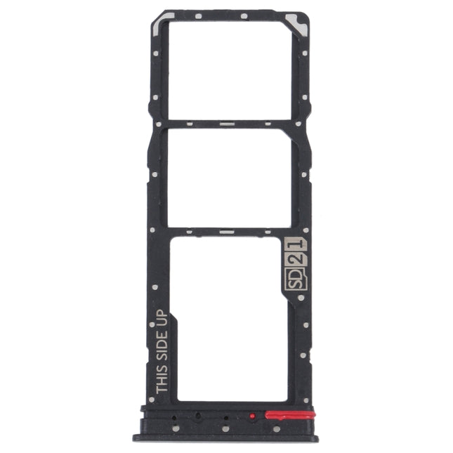 For Motorola Moto G32 SIM Card Tray + SIM Card Tray + Micro SD Card Tray