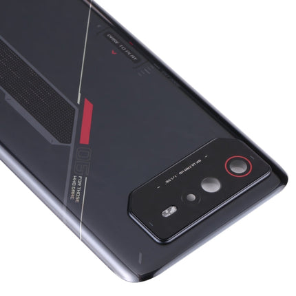 Original Glass Battery Back Cover for Asus ROG Phone 6 AI2201-C AI2201-F, For Asus ROG Phone 6(Original)