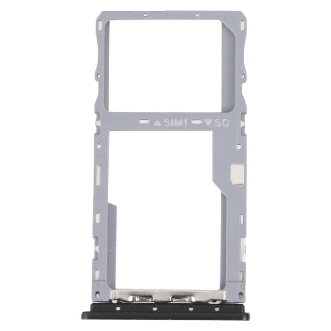 For TCL 20Y / 20E / Alcatel 1S 2021 Original SIM Card Tray + Micro SD Card Tray